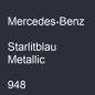 Preview: Mercedes-Benz, Starlitblau Metallic, 948.